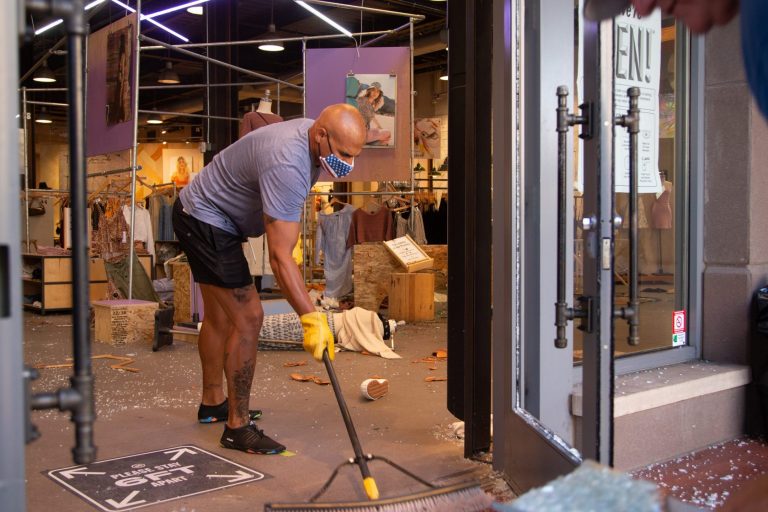 Insurance cover looting