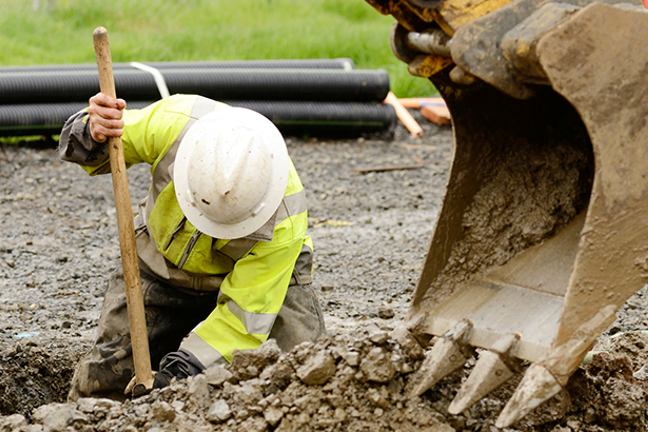 excavation workers compensation insurance